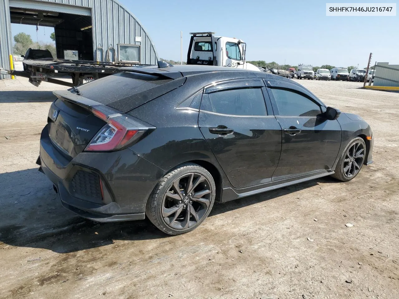 SHHFK7H46JU216747 2018 Honda Civic Sport