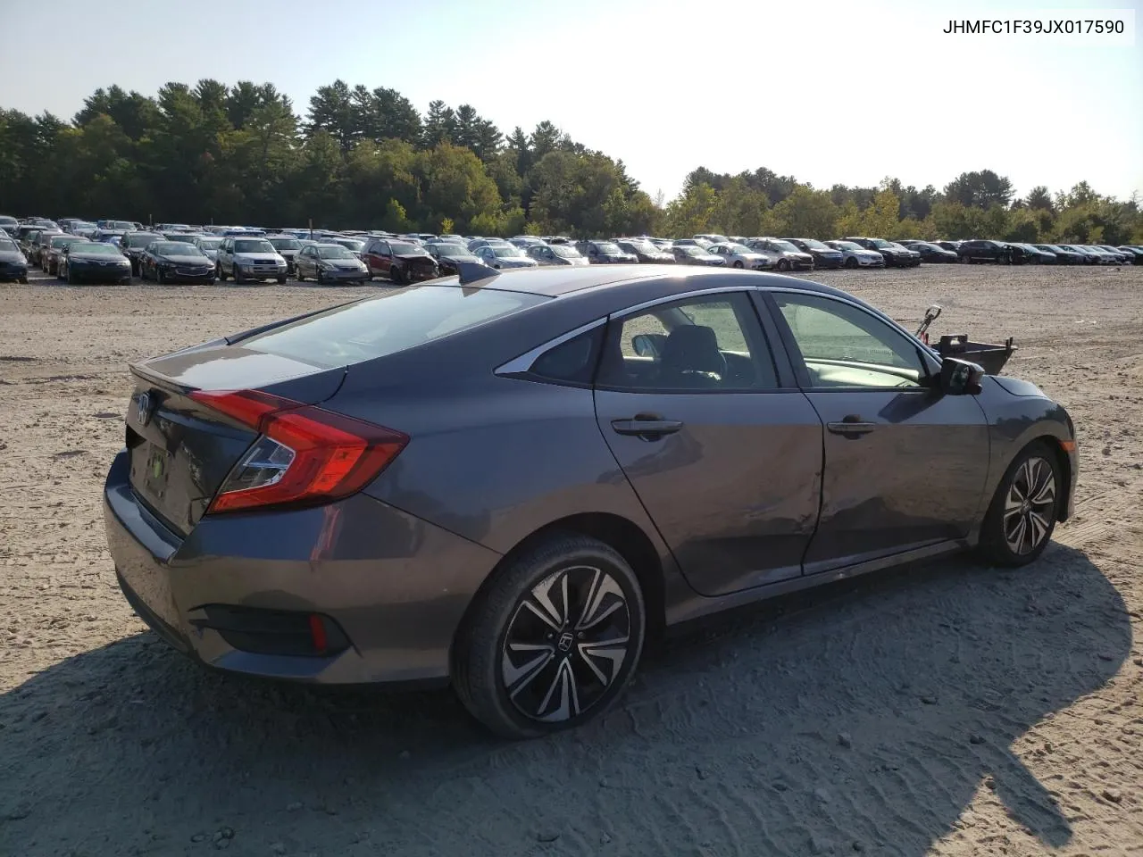 JHMFC1F39JX017590 2018 Honda Civic Ex