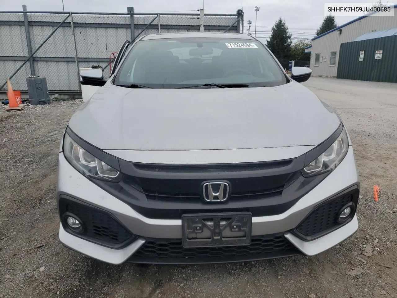 SHHFK7H59JU400685 2018 Honda Civic Ex