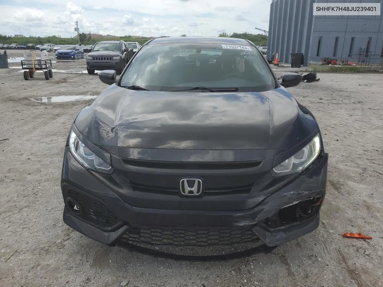 2018 Honda Civic Sport VIN: SHHFK7H48JU239401 Lot: 71537144