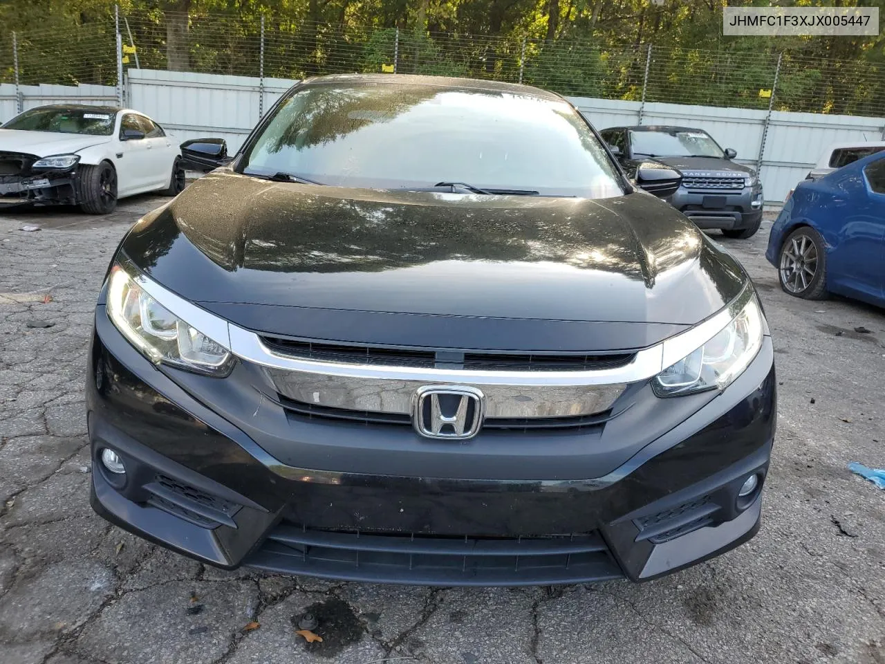 2018 Honda Civic Ex VIN: JHMFC1F3XJX005447 Lot: 71544384