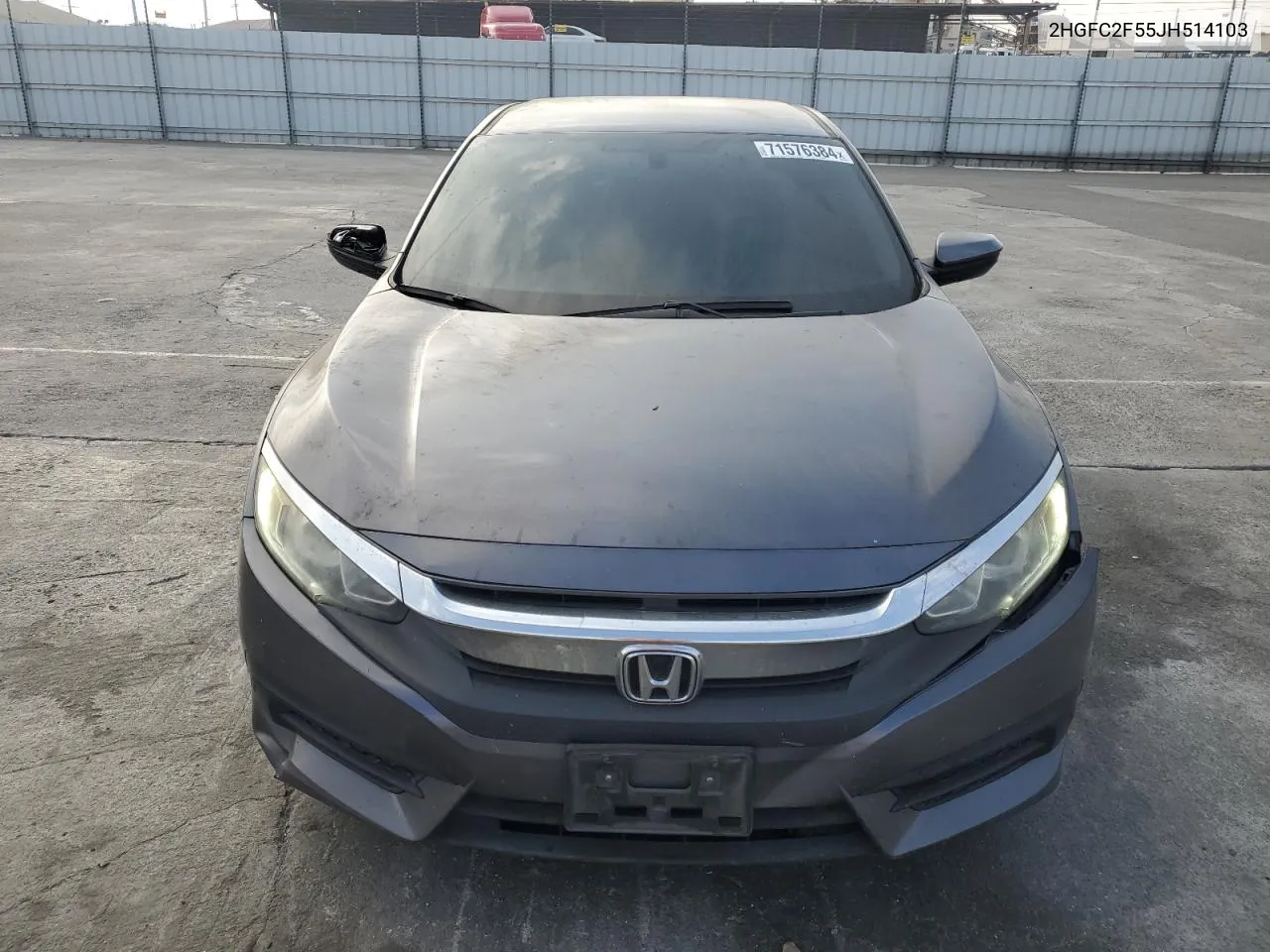 2018 Honda Civic Lx VIN: 2HGFC2F55JH514103 Lot: 71576384