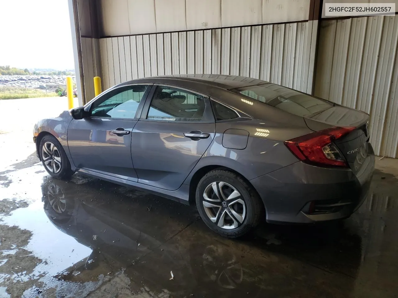 2HGFC2F52JH602557 2018 Honda Civic Lx