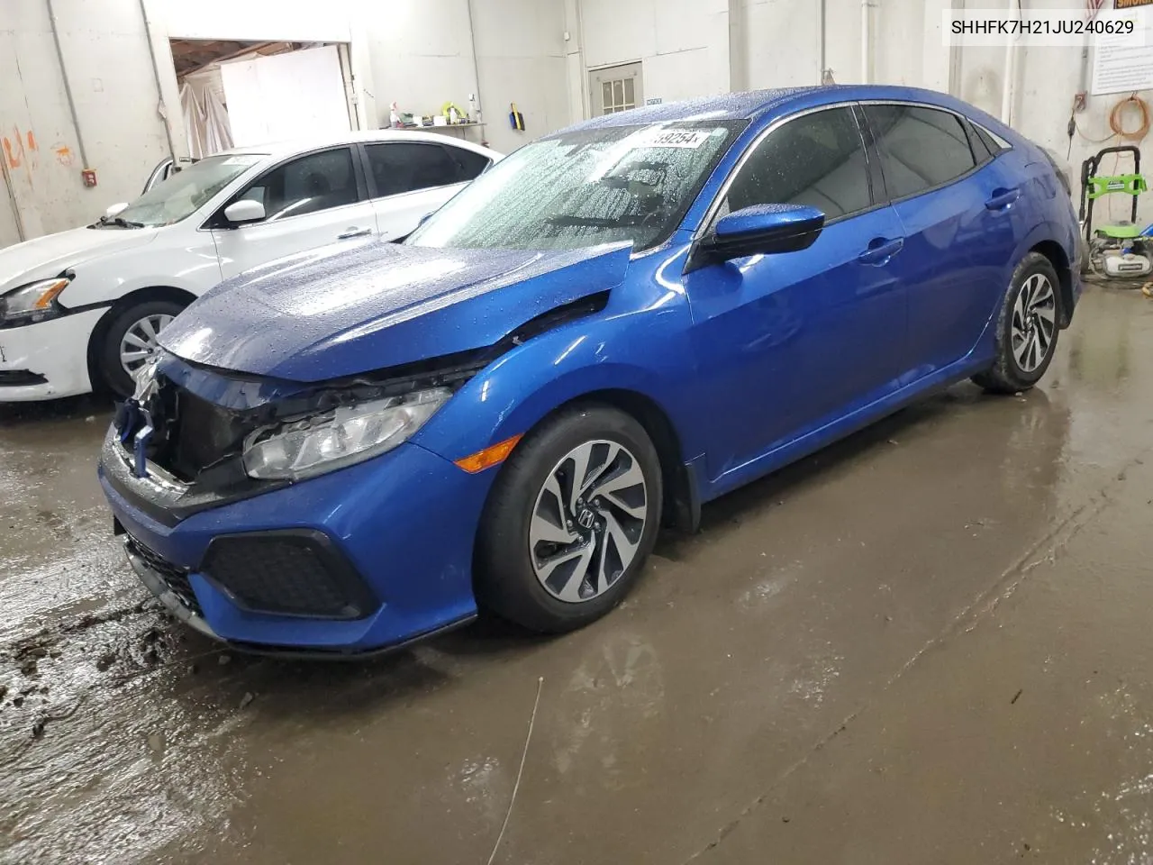 SHHFK7H21JU240629 2018 Honda Civic Lx