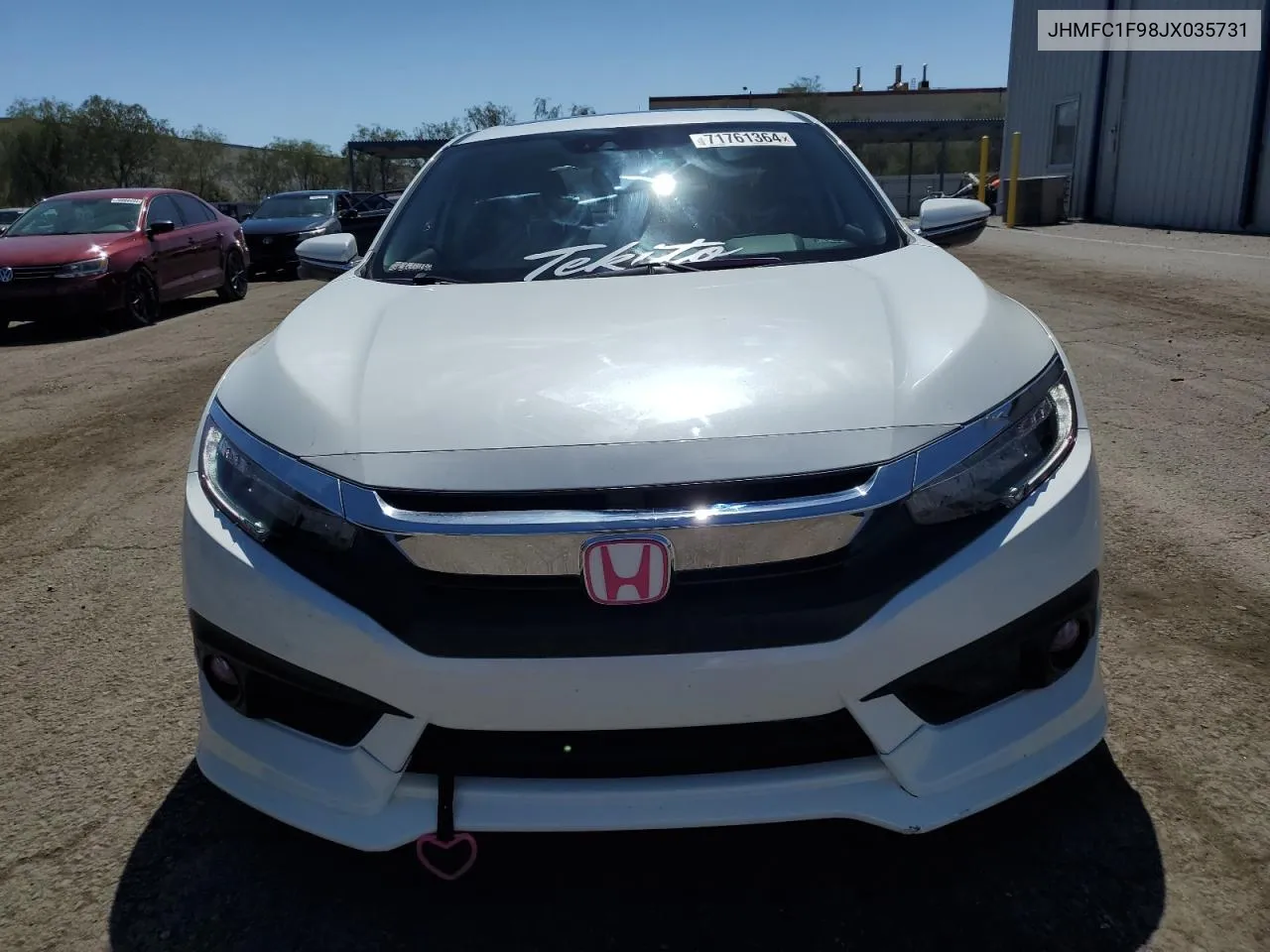 JHMFC1F98JX035731 2018 Honda Civic Touring