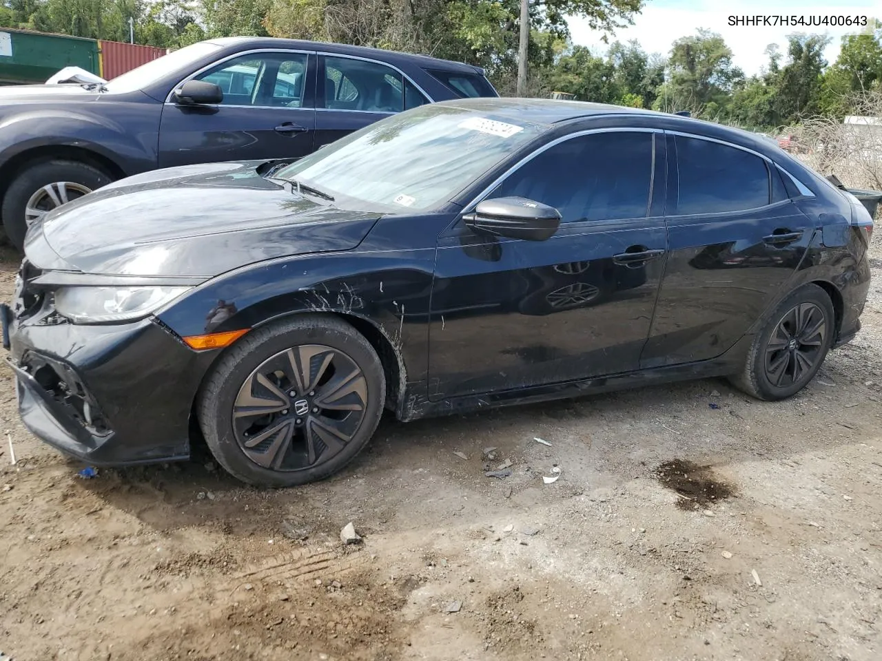 2018 Honda Civic Ex VIN: SHHFK7H54JU400643 Lot: 71805224