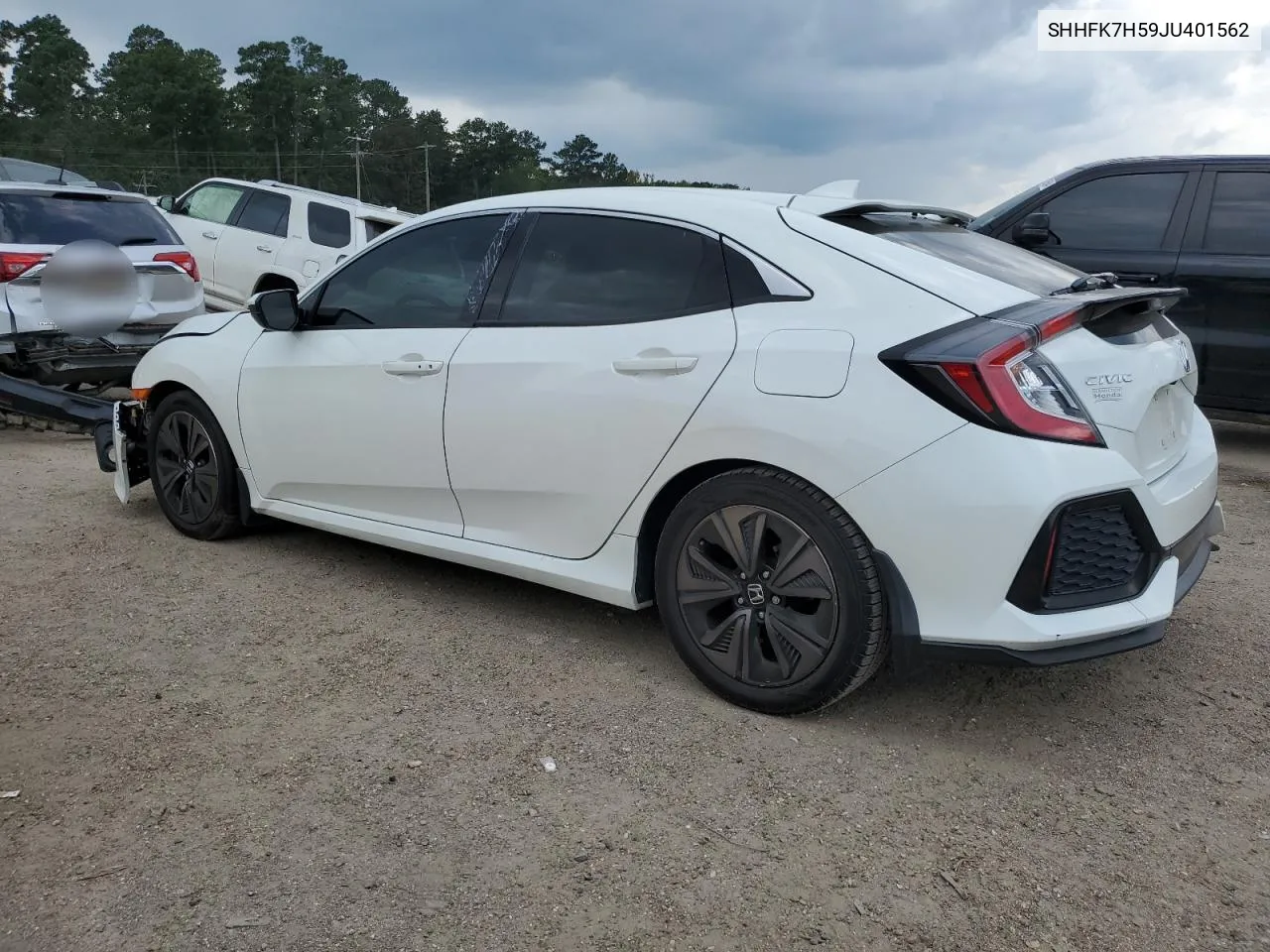 SHHFK7H59JU401562 2018 Honda Civic Ex