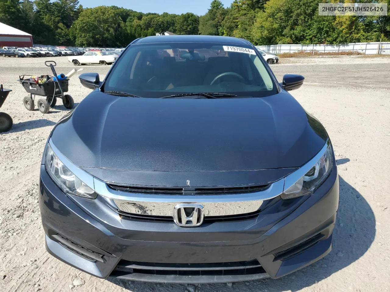 2018 Honda Civic Lx VIN: 2HGFC2F51JH526426 Lot: 71970044