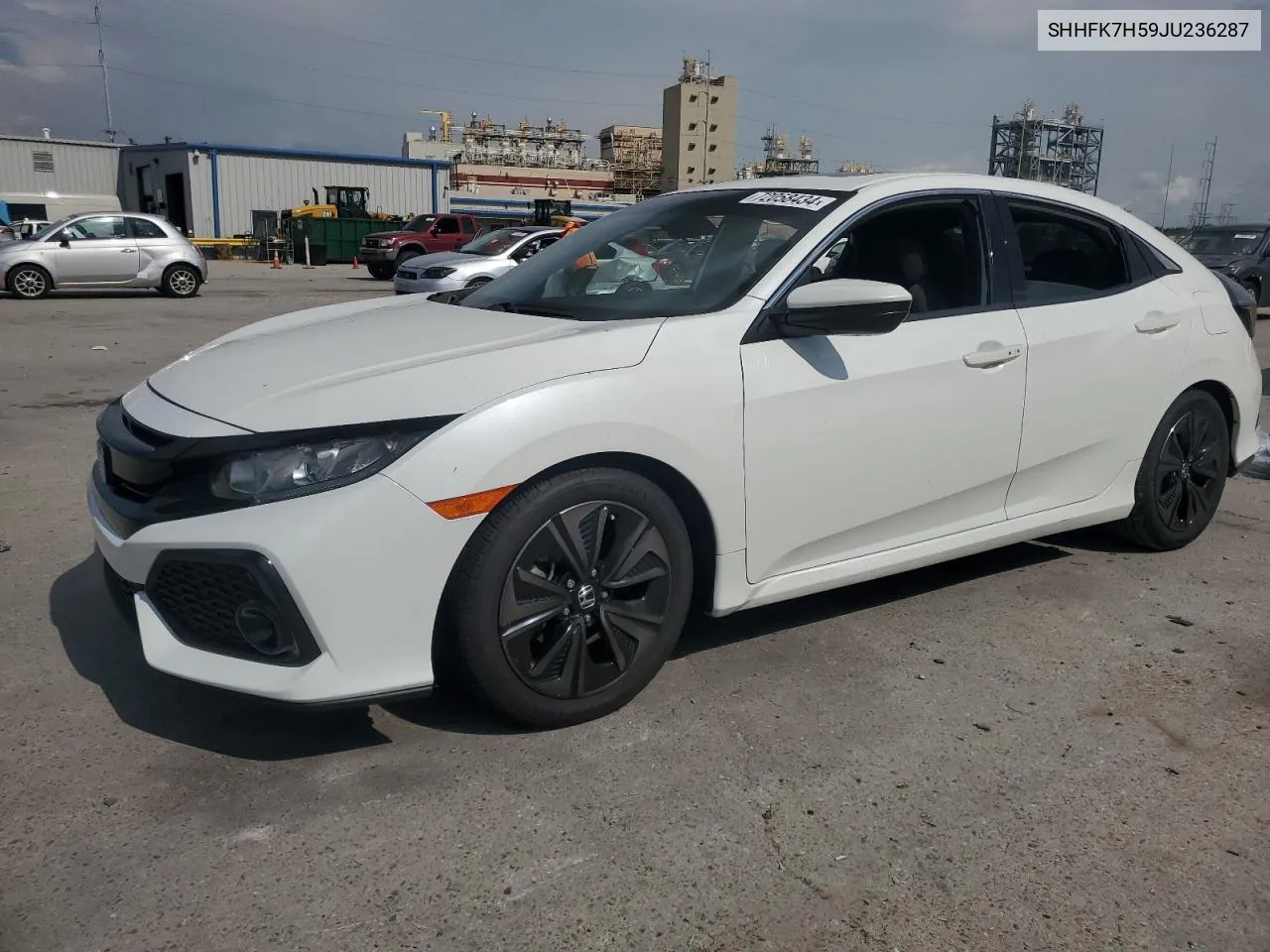 SHHFK7H59JU236287 2018 Honda Civic Ex