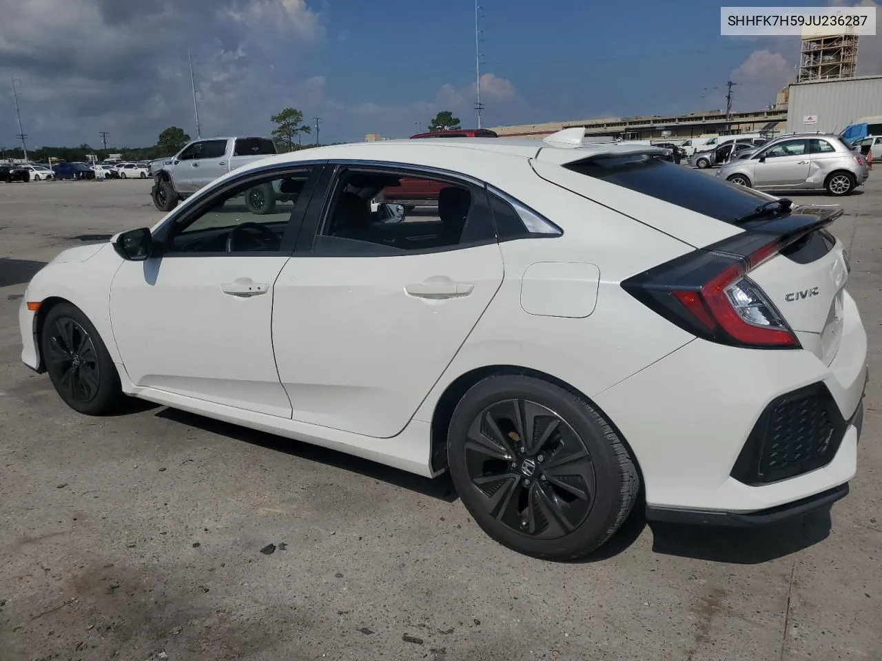 2018 Honda Civic Ex VIN: SHHFK7H59JU236287 Lot: 72058434