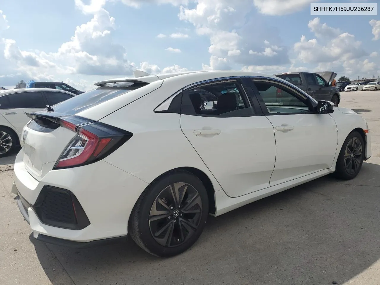 2018 Honda Civic Ex VIN: SHHFK7H59JU236287 Lot: 72058434