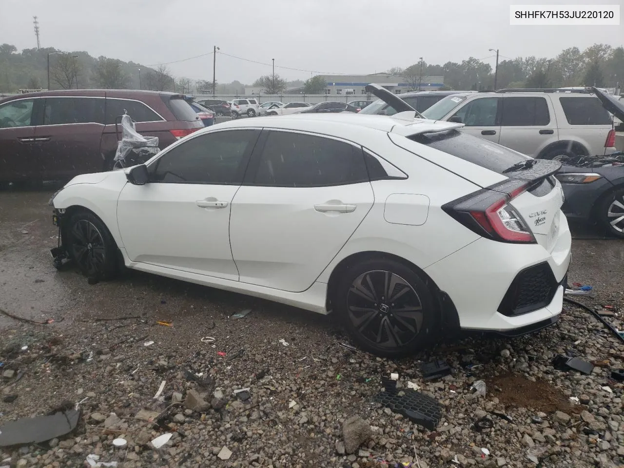 2018 Honda Civic Ex VIN: SHHFK7H53JU220120 Lot: 72210504