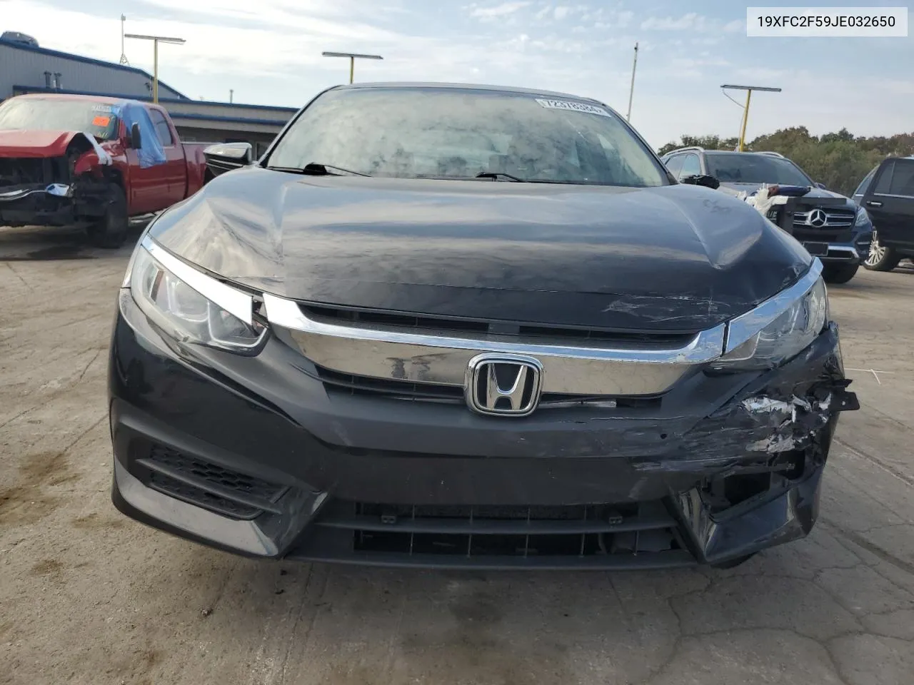 2018 Honda Civic Lx VIN: 19XFC2F59JE032650 Lot: 72378384