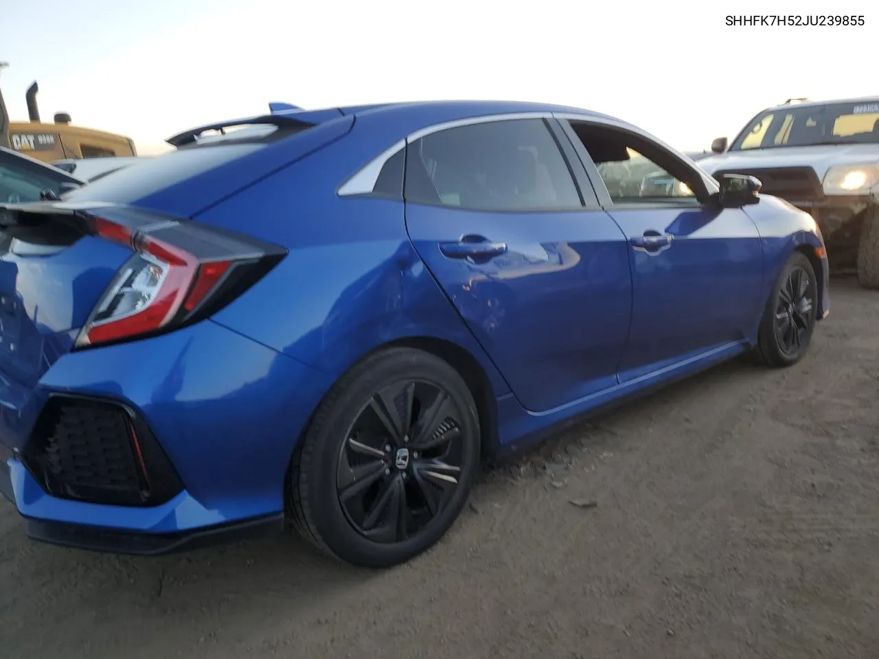 SHHFK7H52JU239855 2018 Honda Civic Ex