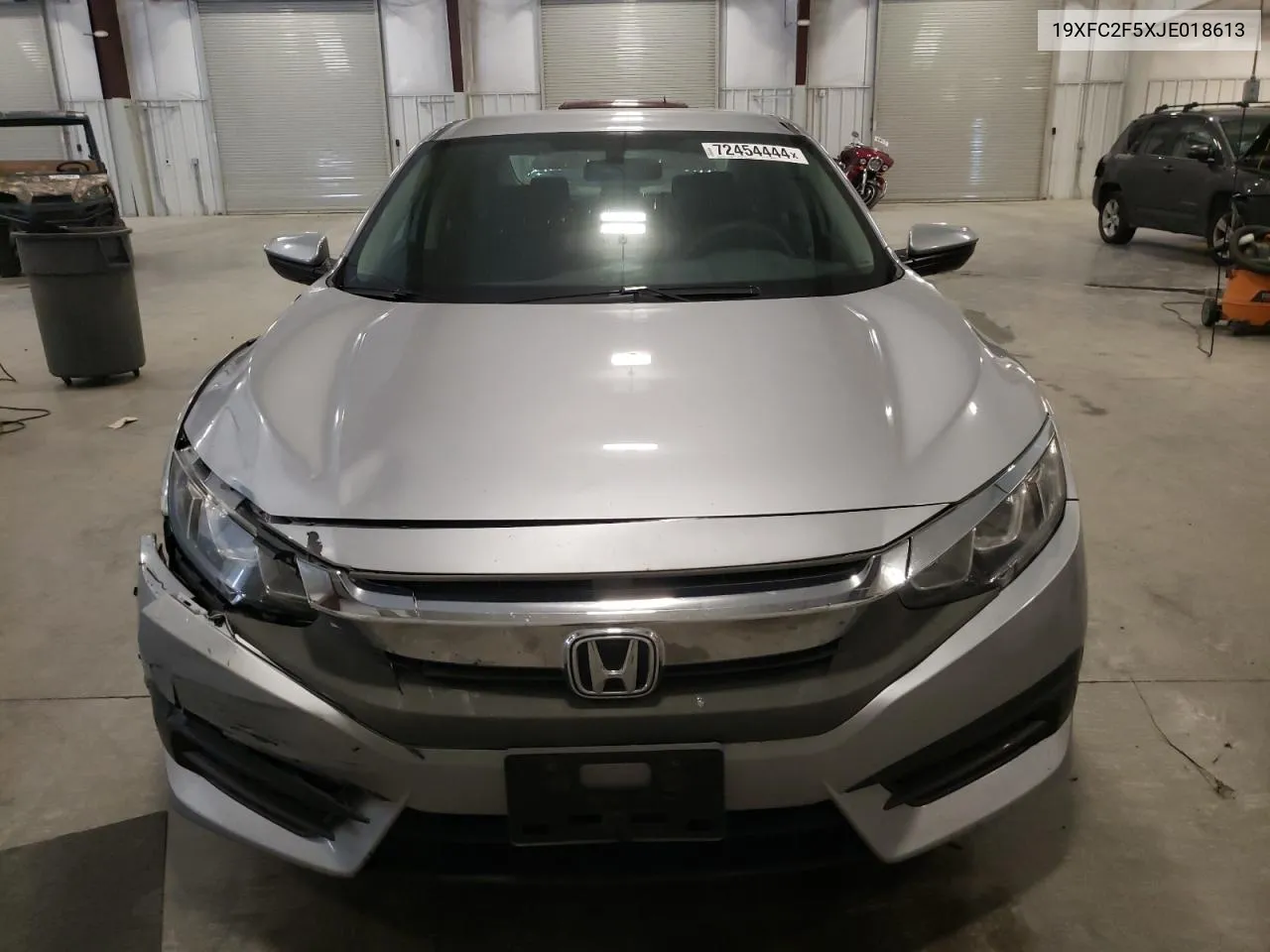 2018 Honda Civic Lx VIN: 19XFC2F5XJE018613 Lot: 72454444