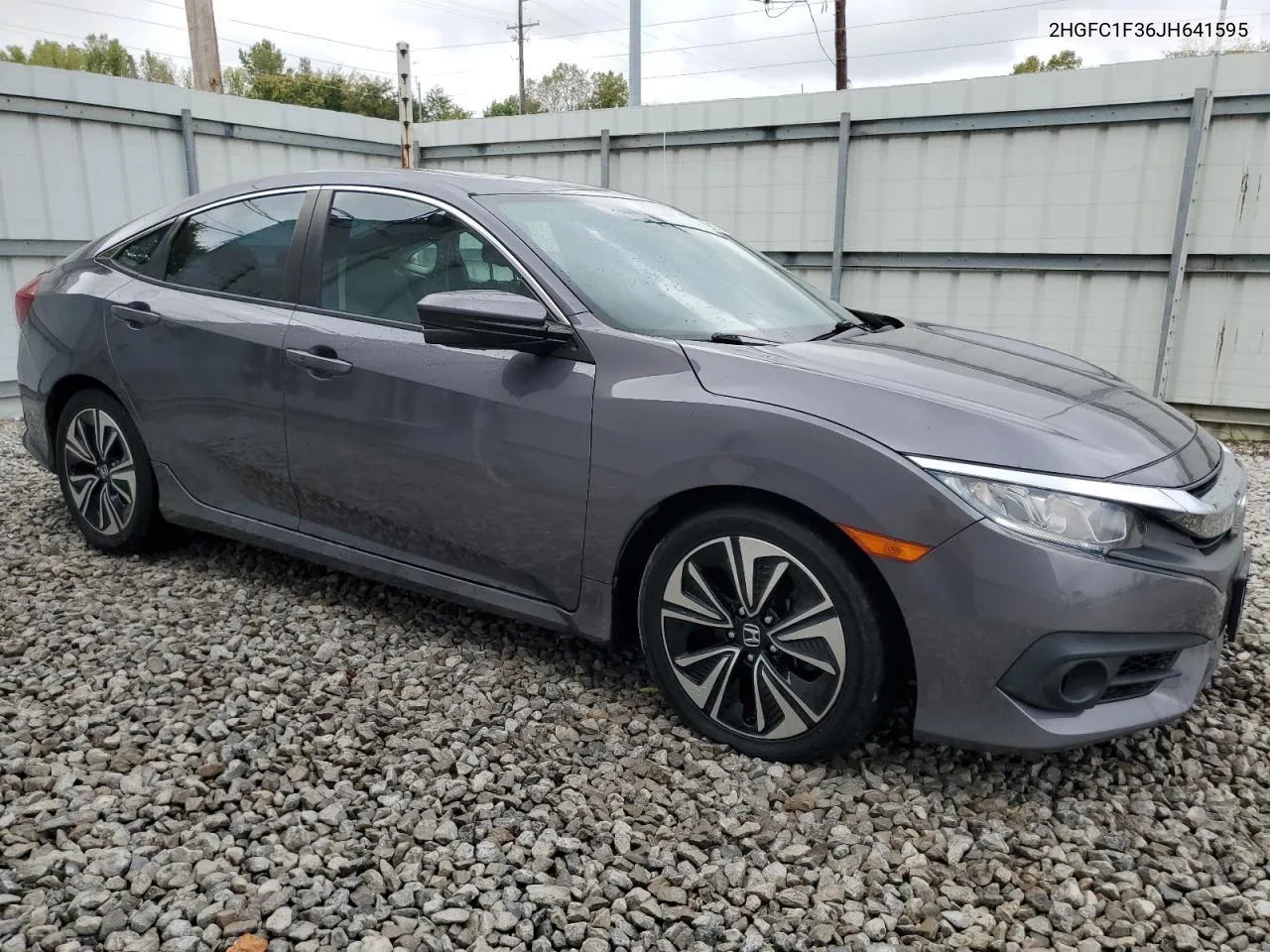 2018 Honda Civic Ex VIN: 2HGFC1F36JH641595 Lot: 72456984