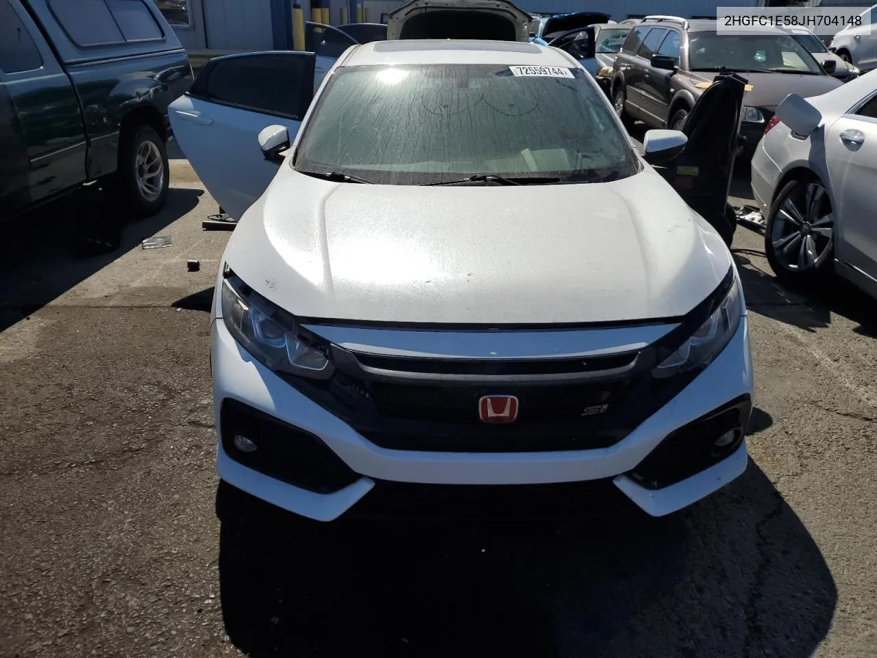 2HGFC1E58JH704148 2018 Honda Civic Si