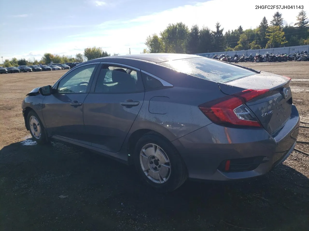 2018 Honda Civic Lx VIN: 2HGFC2F57JH041143 Lot: 72819534