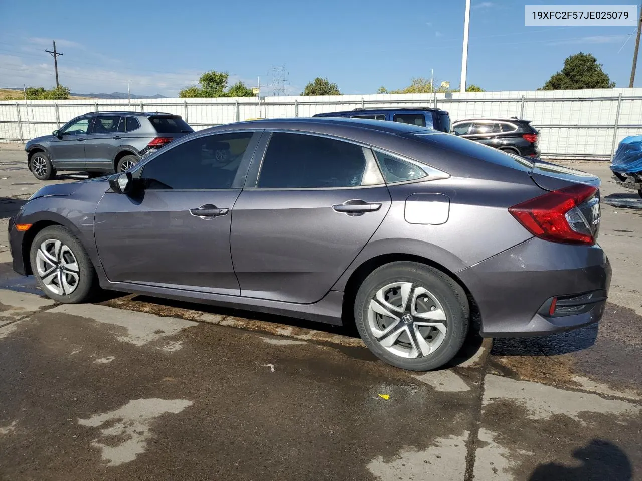 2018 Honda Civic Lx VIN: 19XFC2F57JE025079 Lot: 73051344