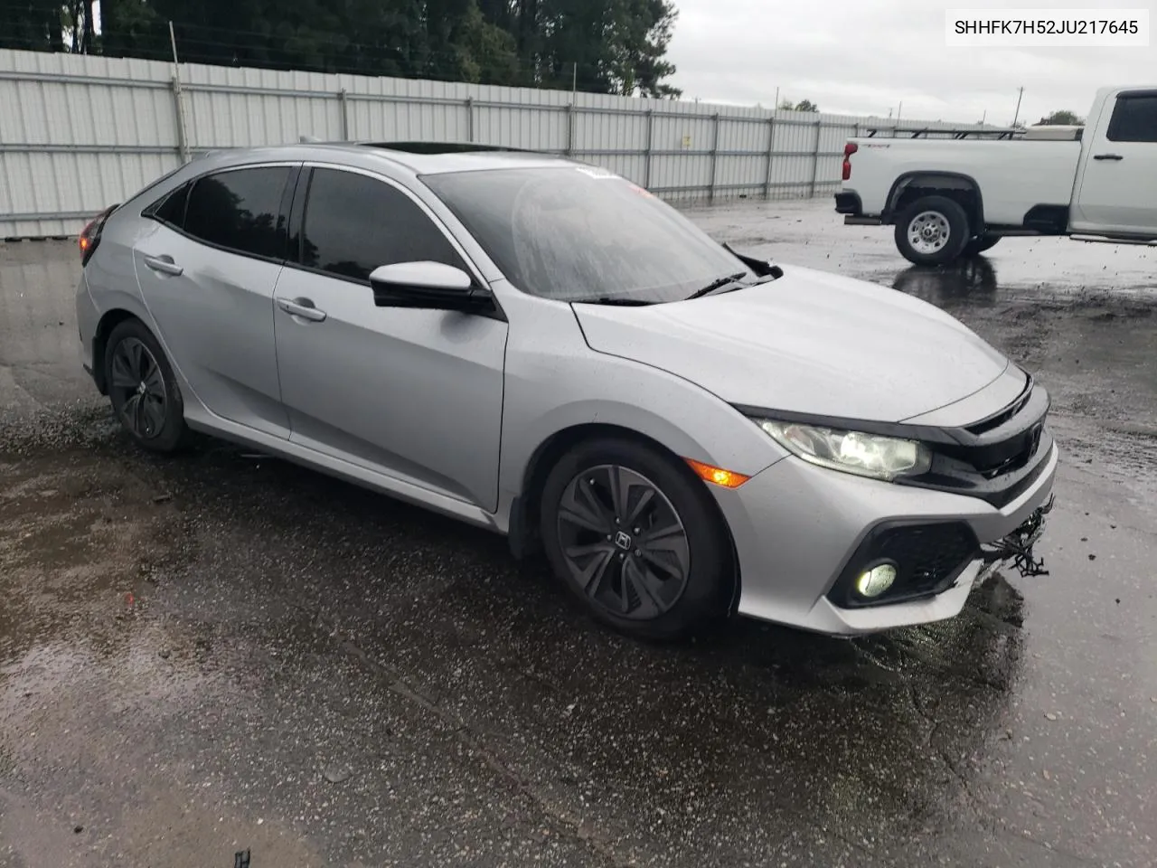 2018 Honda Civic Ex VIN: SHHFK7H52JU217645 Lot: 73300454