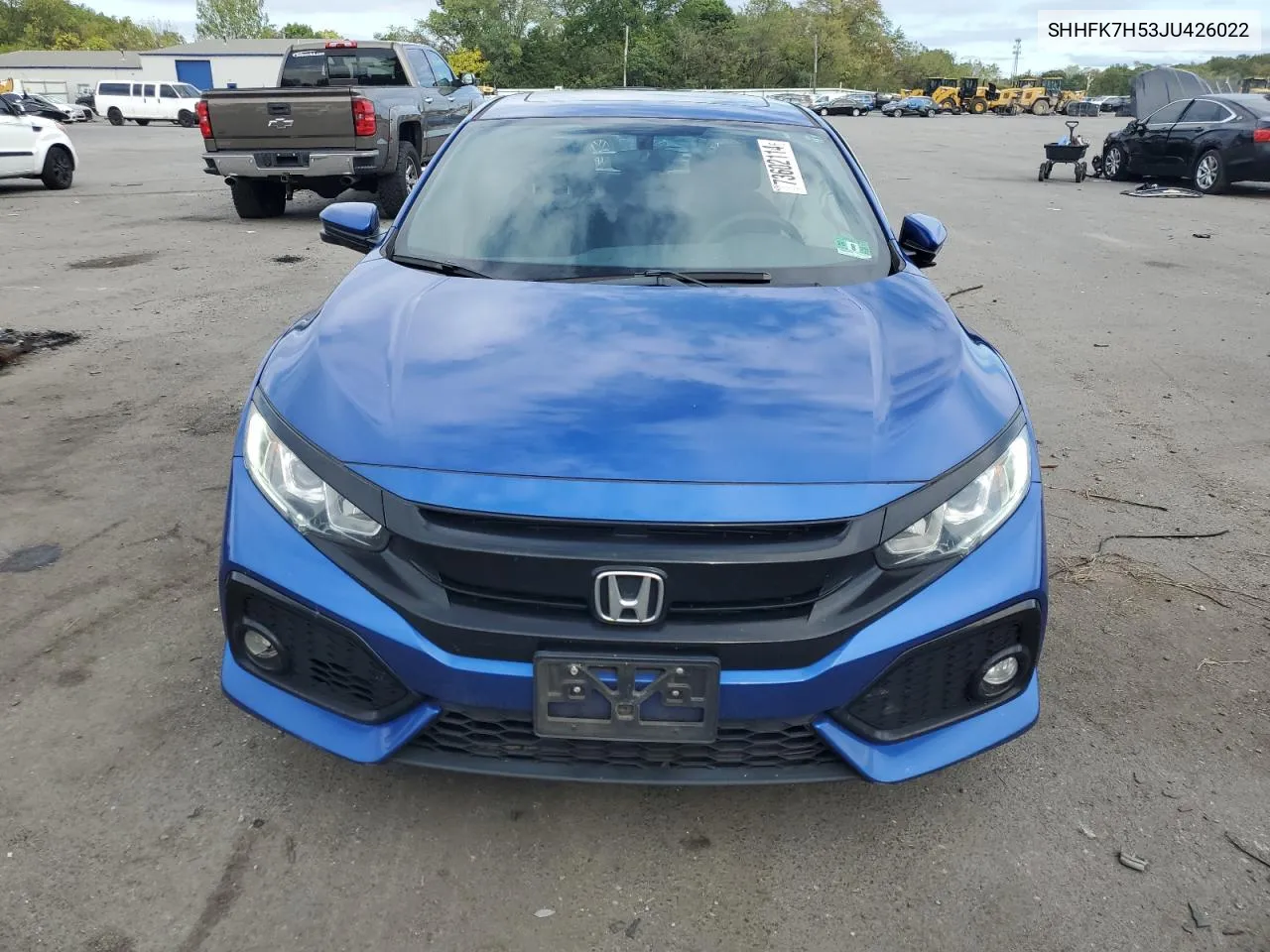 2018 Honda Civic Ex VIN: SHHFK7H53JU426022 Lot: 73602114