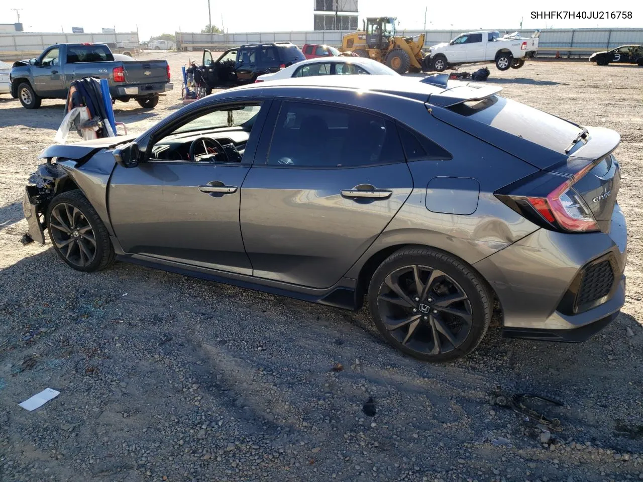 SHHFK7H40JU216758 2018 Honda Civic Sport