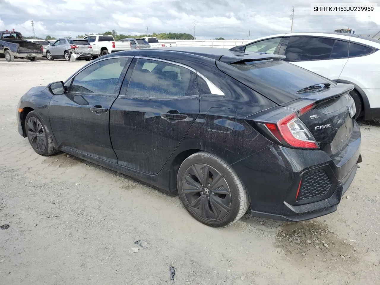 SHHFK7H53JU239959 2018 Honda Civic Ex