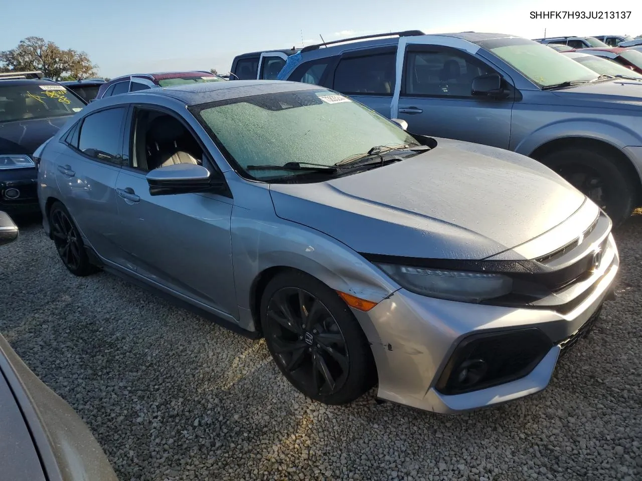 2018 Honda Civic Sport Touring VIN: SHHFK7H93JU213137 Lot: 73835244