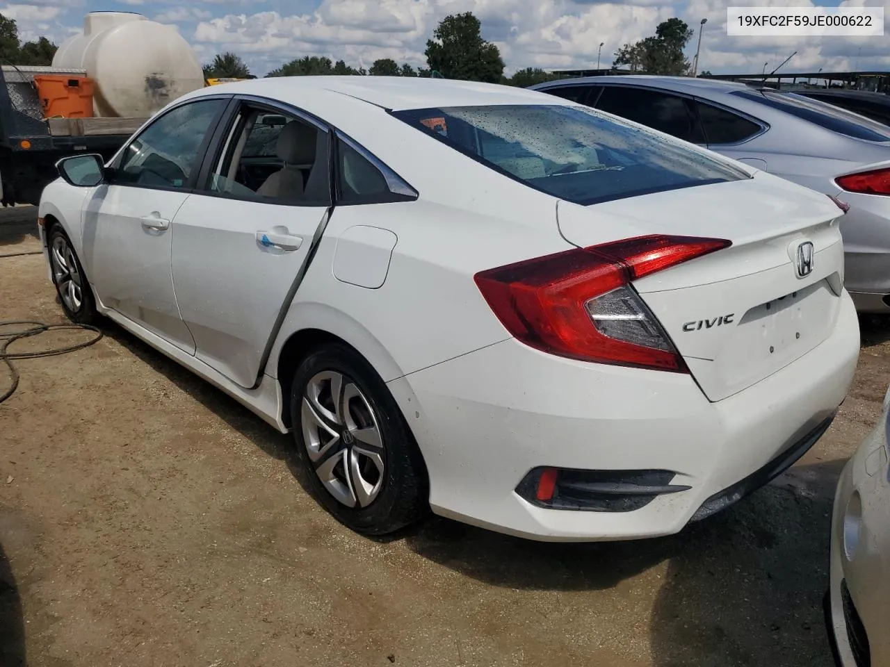 19XFC2F59JE000622 2018 Honda Civic Lx