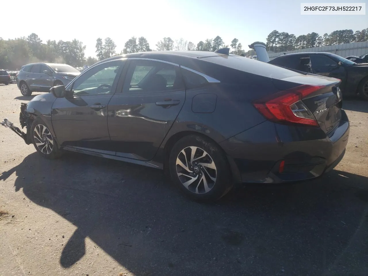 2HGFC2F73JH522217 2018 Honda Civic Ex