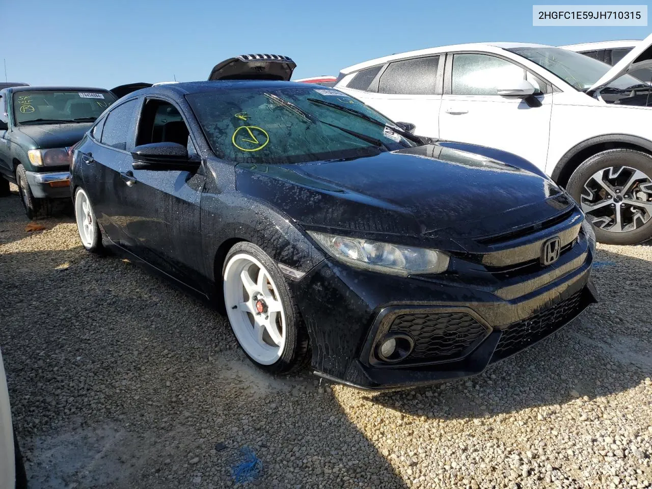 2HGFC1E59JH710315 2018 Honda Civic Si