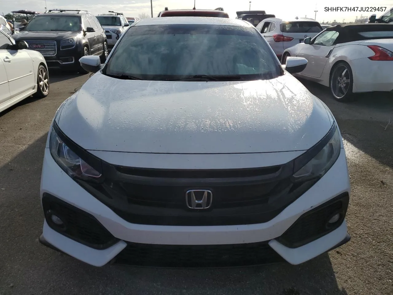 SHHFK7H47JU229457 2018 Honda Civic Sport