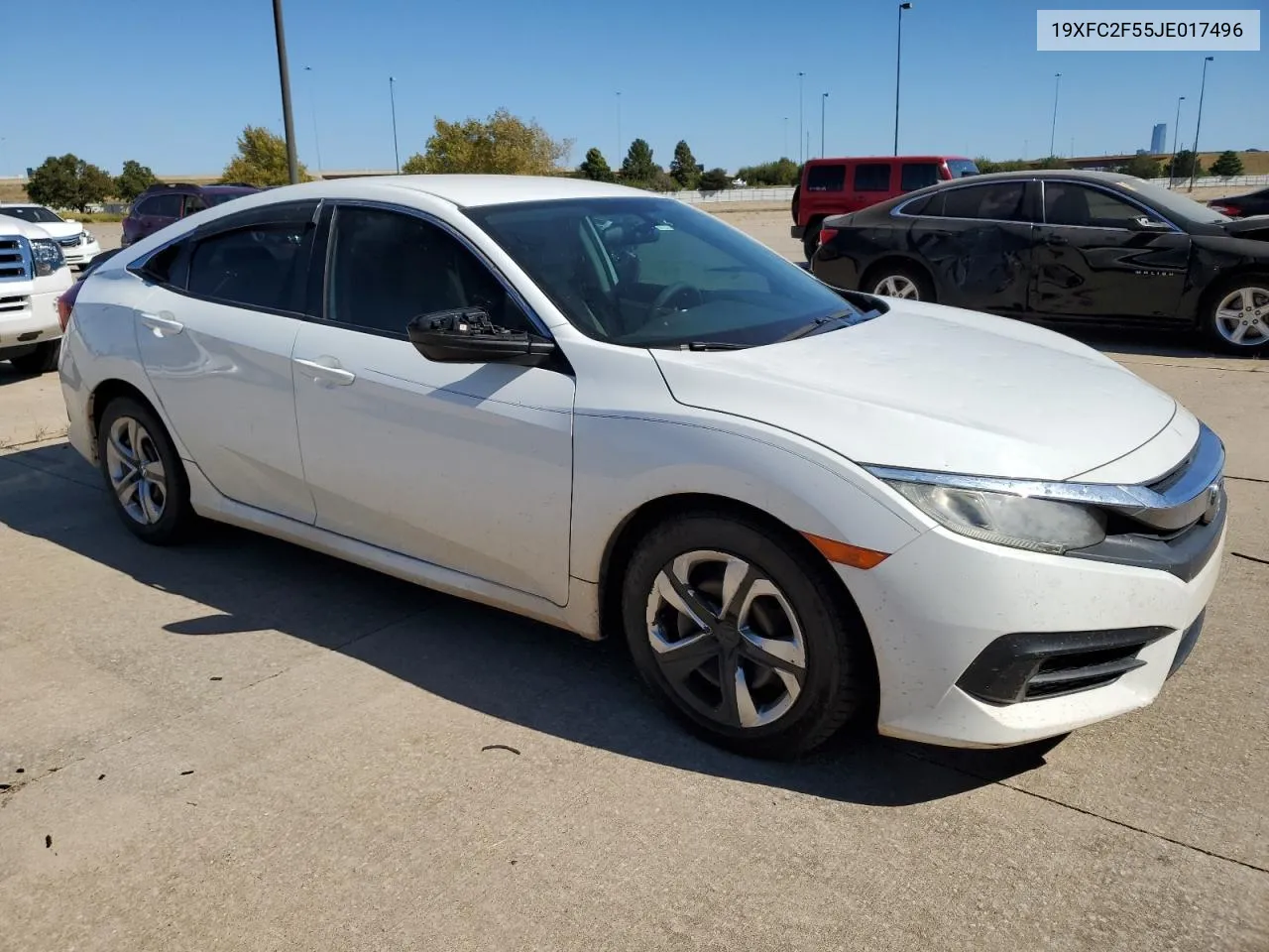 19XFC2F55JE017496 2018 Honda Civic Lx