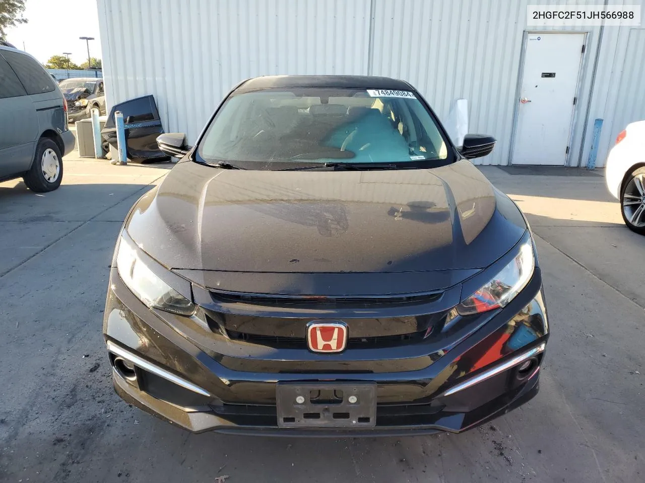 2HGFC2F51JH566988 2018 Honda Civic Lx