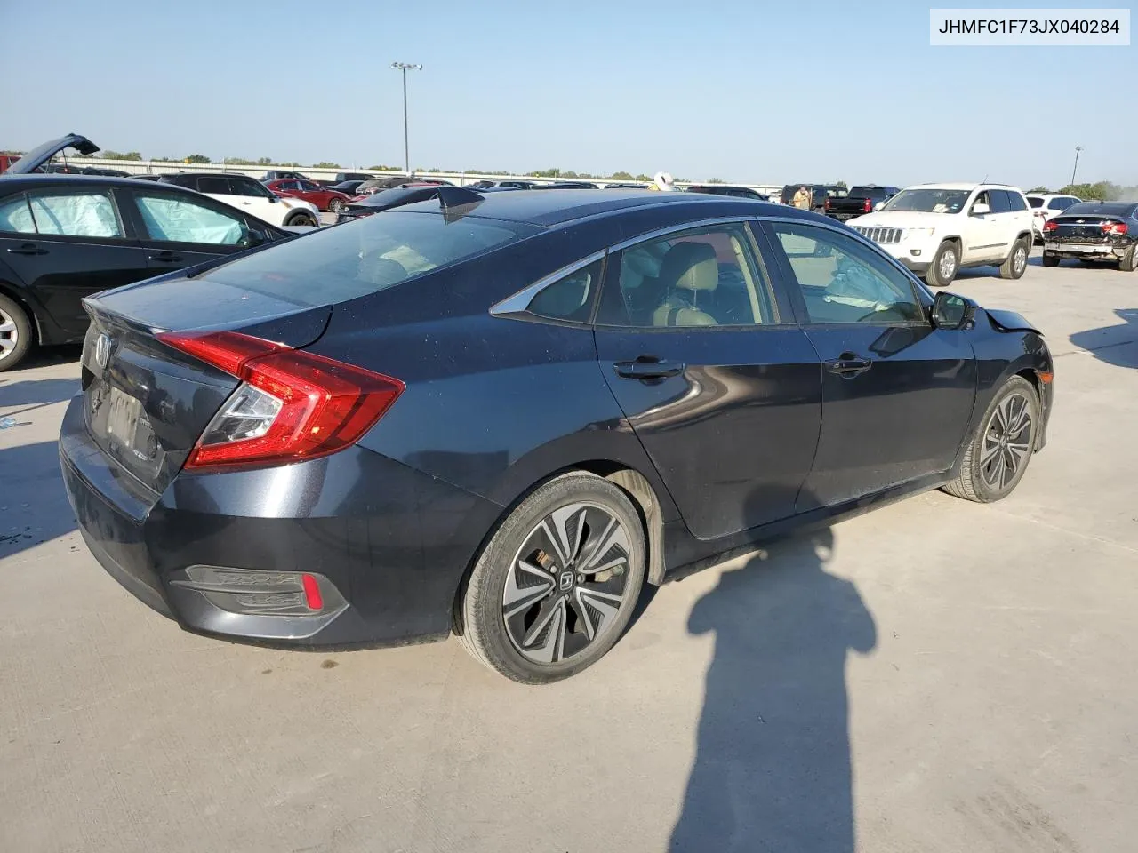 2018 Honda Civic Exl VIN: JHMFC1F73JX040284 Lot: 74940104