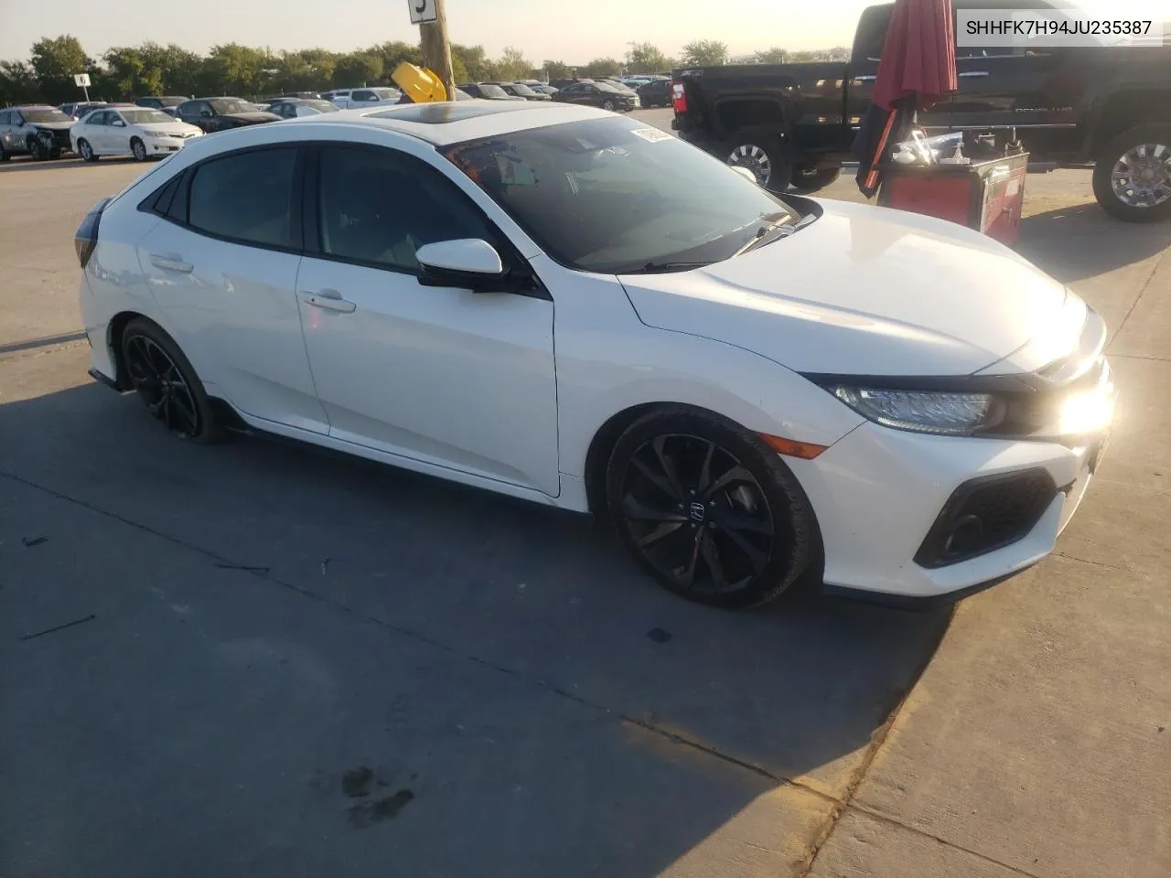 2018 Honda Civic Sport Touring VIN: SHHFK7H94JU235387 Lot: 74956224