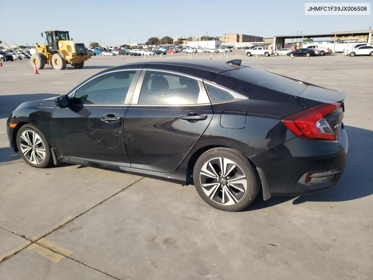 2018 Honda Civic Ex VIN: JHMFC1F39JX006508 Lot: 75181864