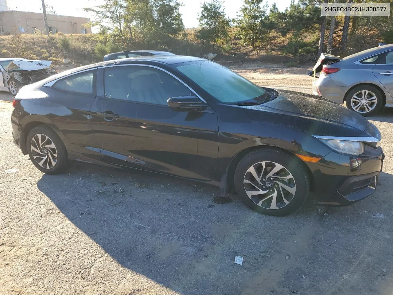 2HGFC4B02JH300577 2018 Honda Civic Lx