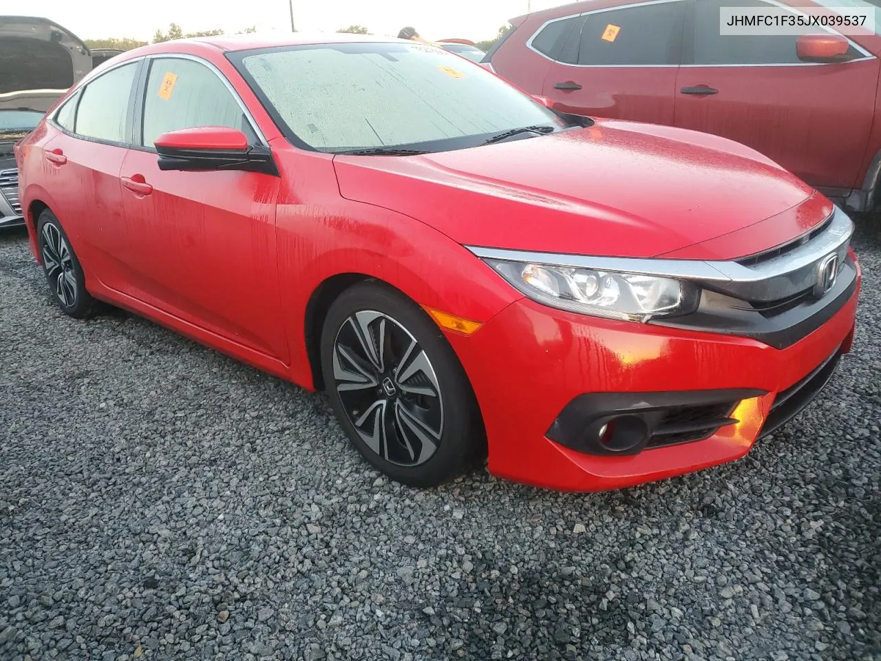 2018 Honda Civic Ex VIN: JHMFC1F35JX039537 Lot: 75278684