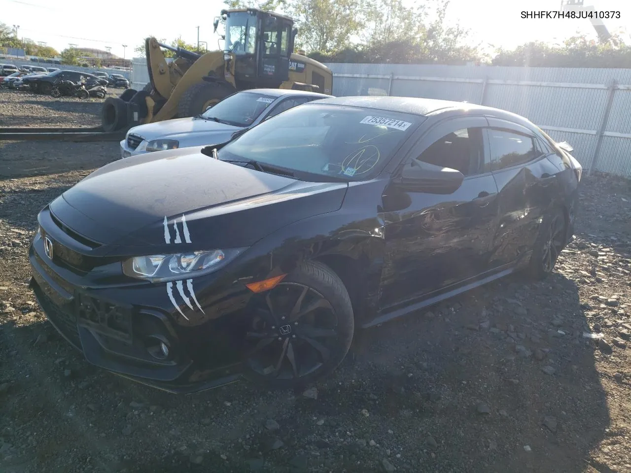 SHHFK7H48JU410373 2018 Honda Civic Sport