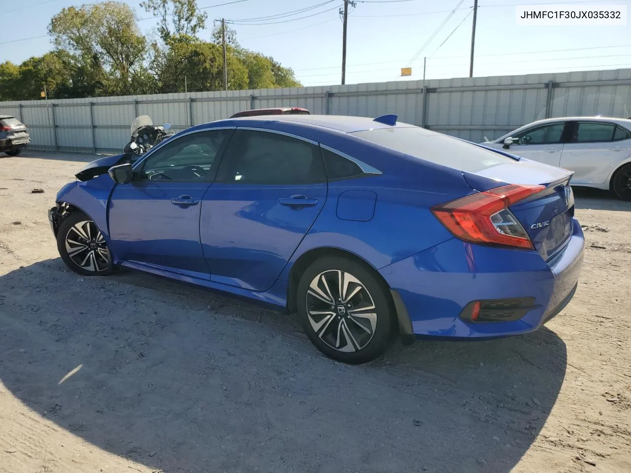 JHMFC1F30JX035332 2018 Honda Civic Ex