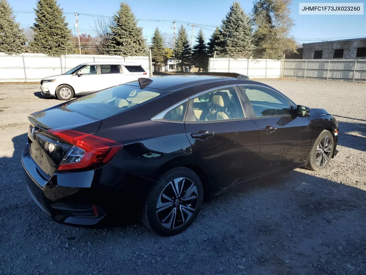 2018 Honda Civic Exl VIN: JHMFC1F73JX023260 Lot: 75425234