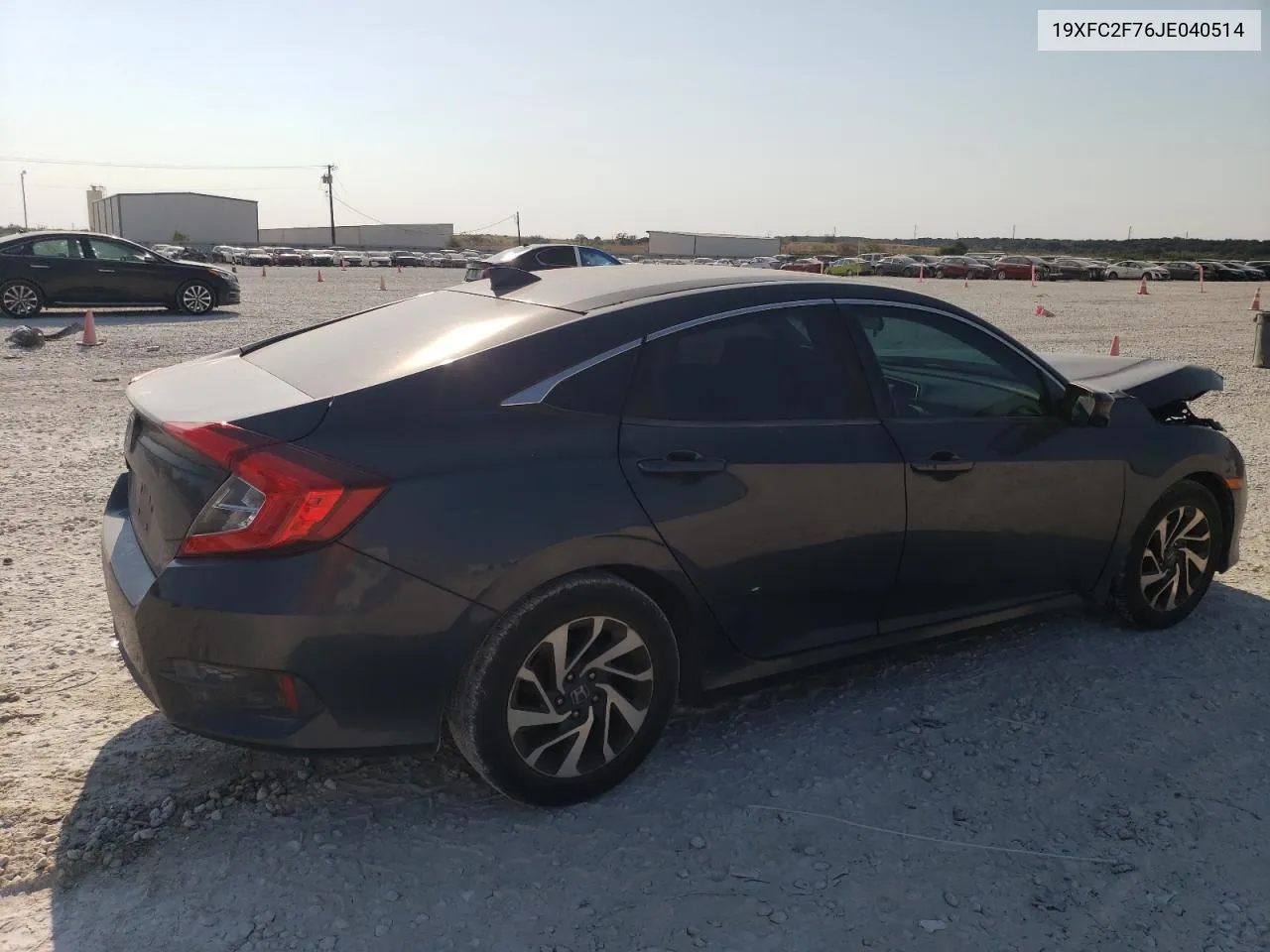 19XFC2F76JE040514 2018 Honda Civic Ex