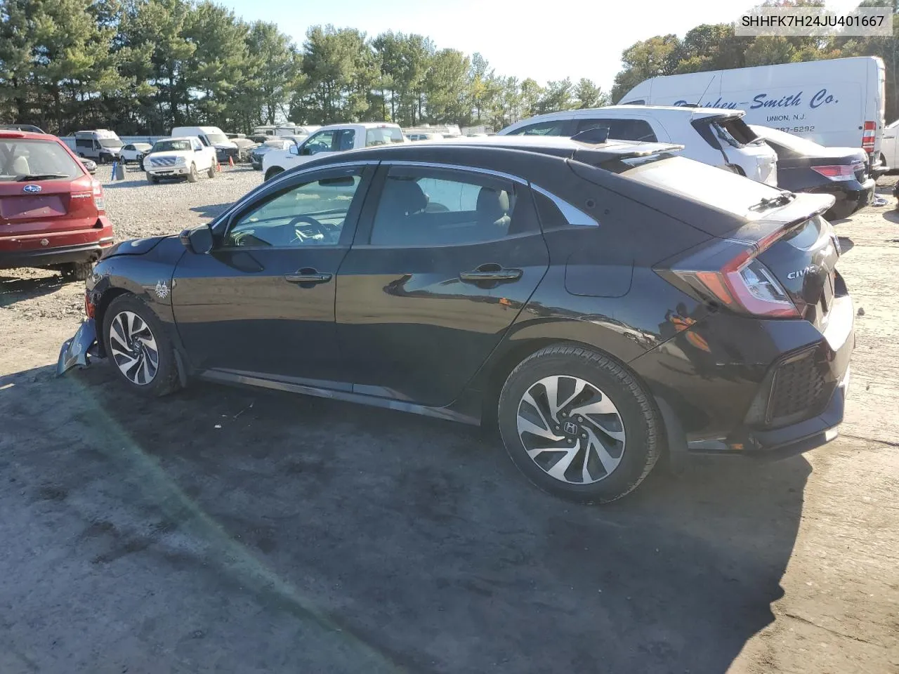 2018 Honda Civic Lx VIN: SHHFK7H24JU401667 Lot: 75458494