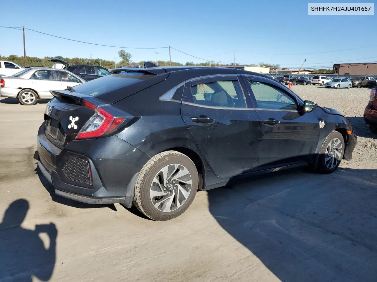 2018 Honda Civic Lx VIN: SHHFK7H24JU401667 Lot: 75458494