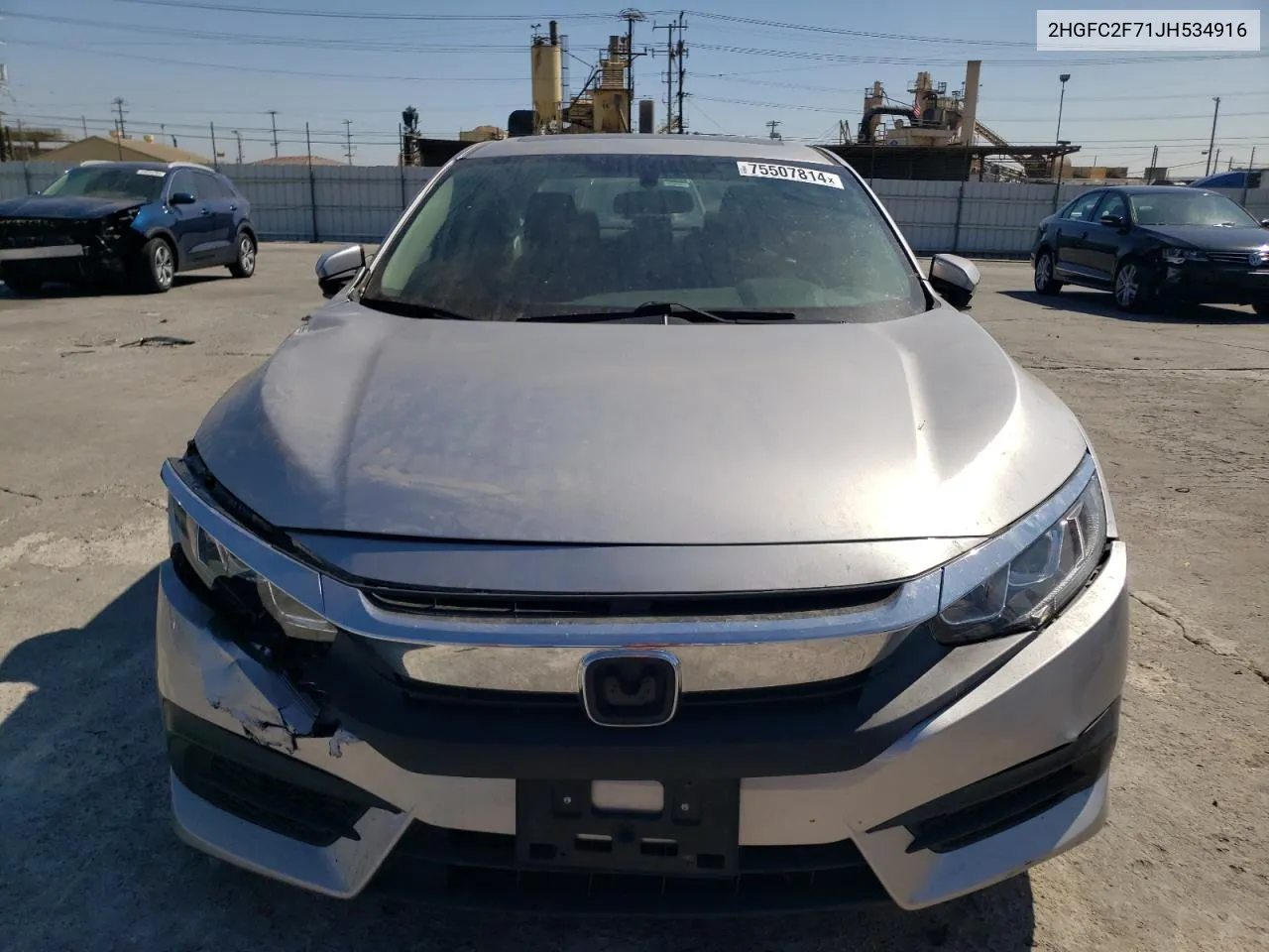 2HGFC2F71JH534916 2018 Honda Civic Ex