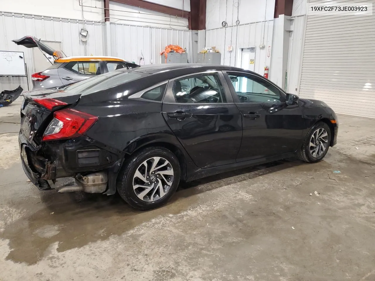 2018 Honda Civic Ex VIN: 19XFC2F73JE003923 Lot: 75554024