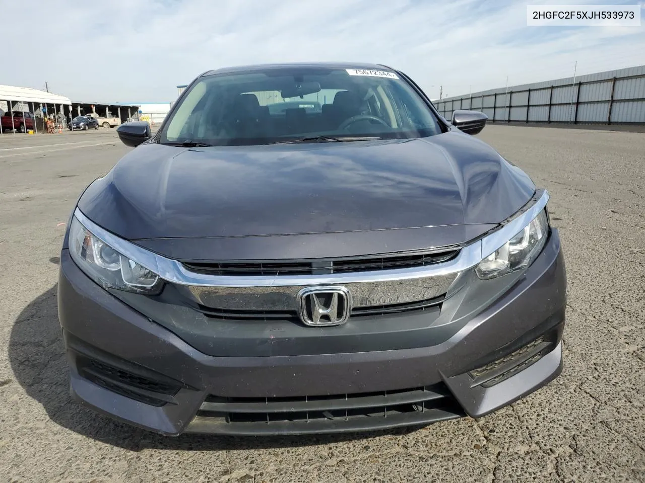 2HGFC2F5XJH533973 2018 Honda Civic Lx