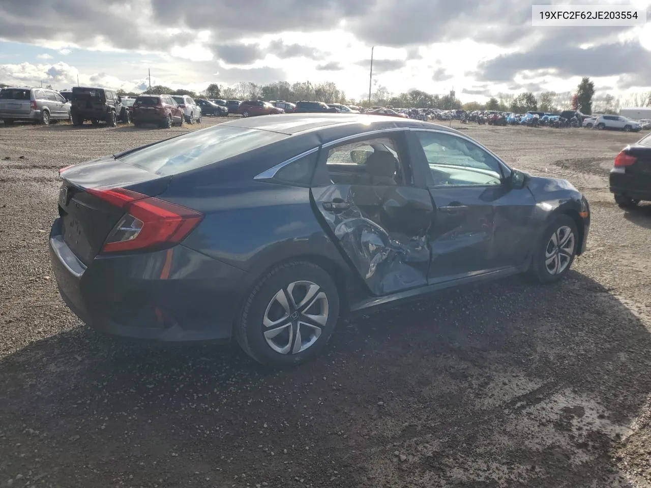 19XFC2F62JE203554 2018 Honda Civic Lx