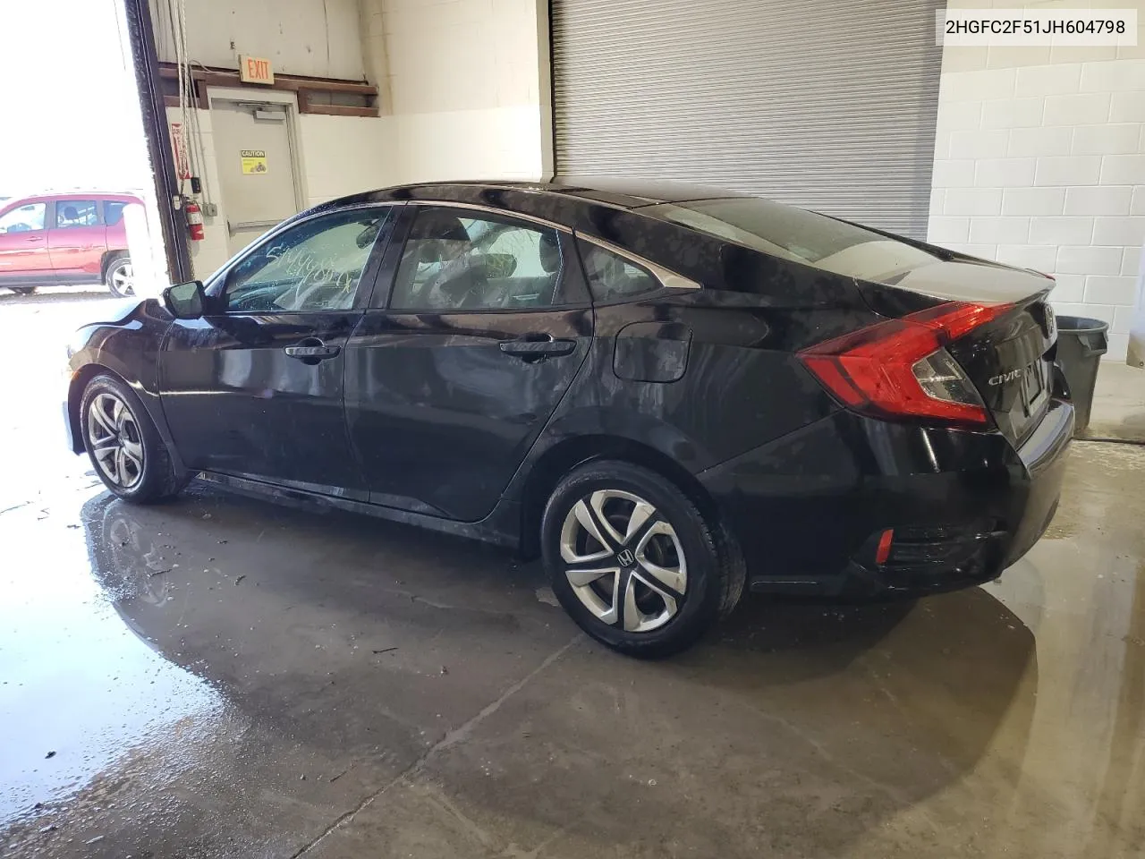 2018 Honda Civic Lx VIN: 2HGFC2F51JH604798 Lot: 75744634